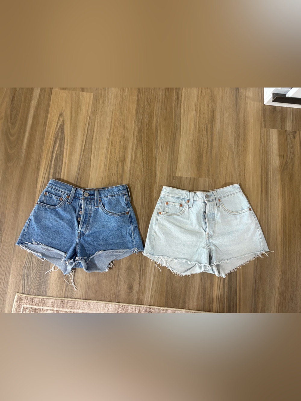 Levi’s 501 denim shorts